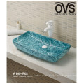 Golden Wash Basin Bathroom Vanity Sanitary Ware Color Basin